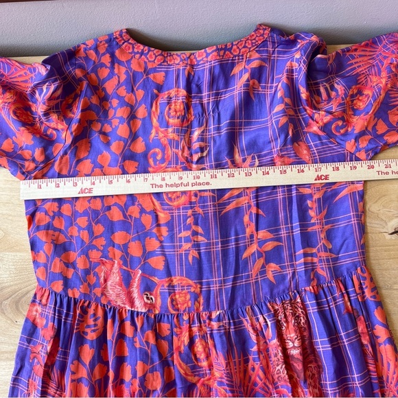 LULASOUL DRESS M MOWGLI CAPSULE LAGENLOOK BOHO WHIMSICAL TROPICAL VACATION CHIC - Picture 8 of 12